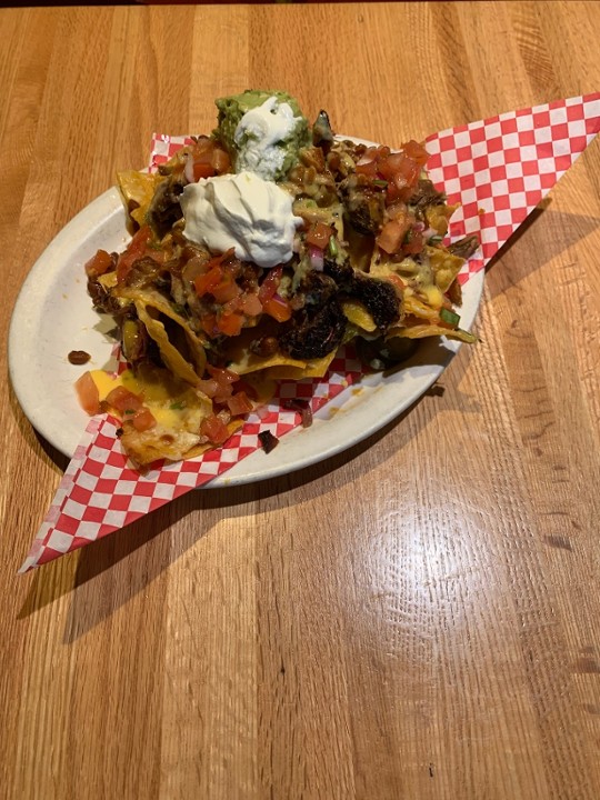 Pulled Pork BBQ Nachos