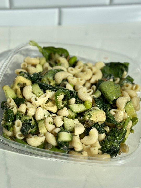 Super Green Pasta Salad (V)