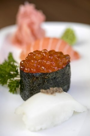 Salmon Roe Nigiri (Ikura) * (2 Pieces)