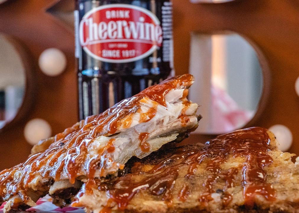 HALF RACK OF RIBS PLATE