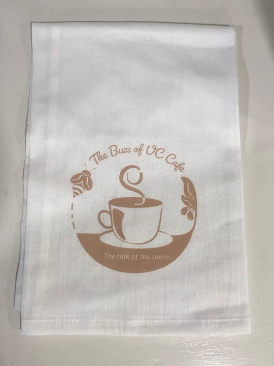 Bakers Towel with cream Logo
