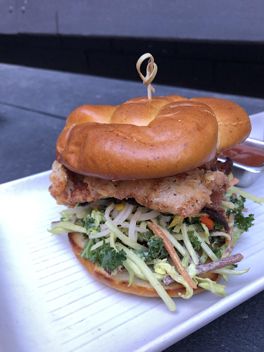 "BROTHEL" Fried Chicken Sandwich