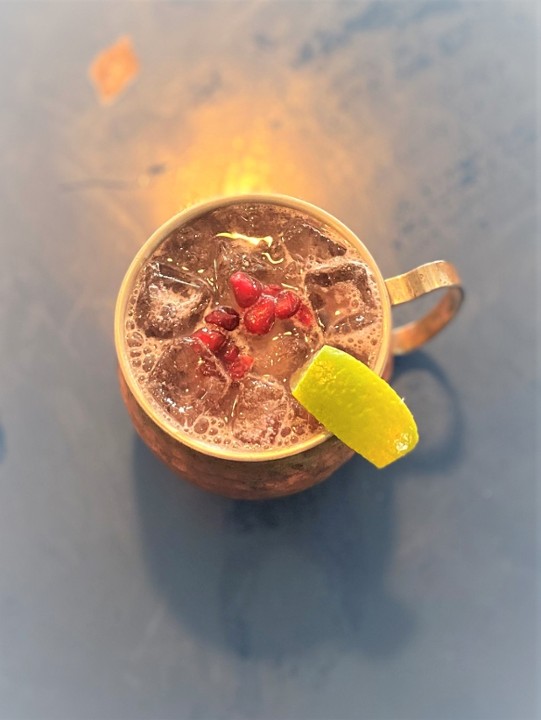 Pomegranate Moscow Mule