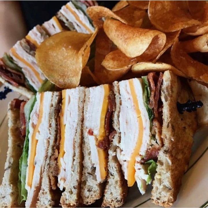 House Roasted Turkey Club Sandwich
