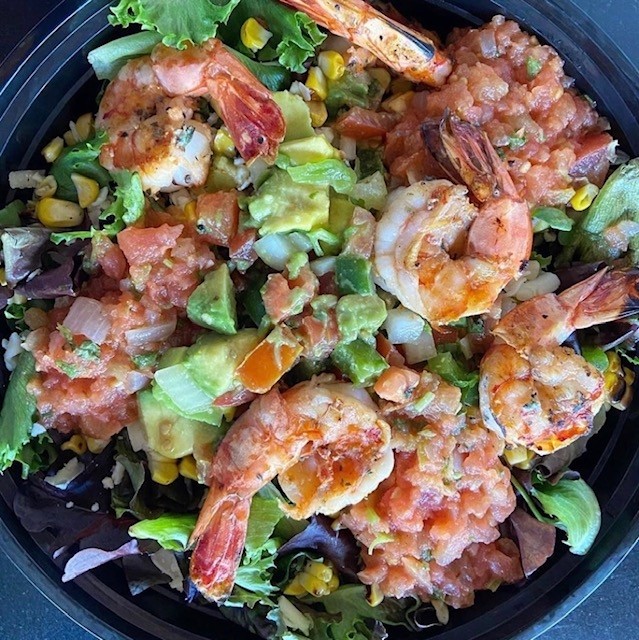 Southwest Grilled Shrimp Salad