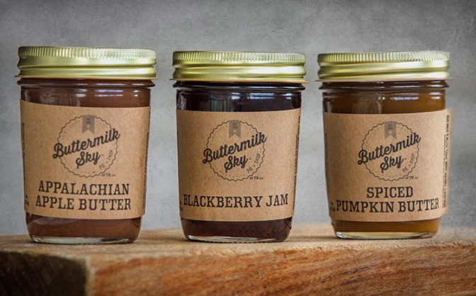 Buttermilk Sky Canned Jams & Butters