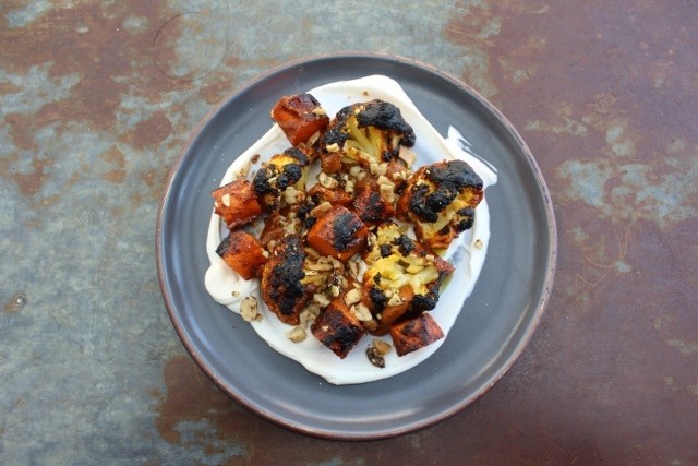 Burnt End Carrots and Cauliflower