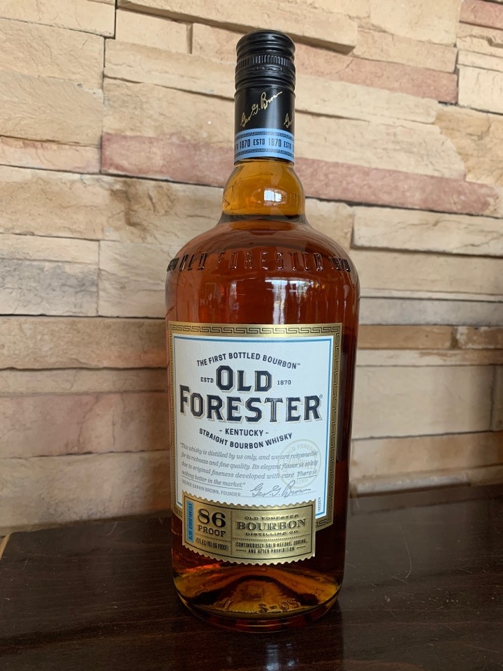 1L Old Forester Bourbon 86 Proof