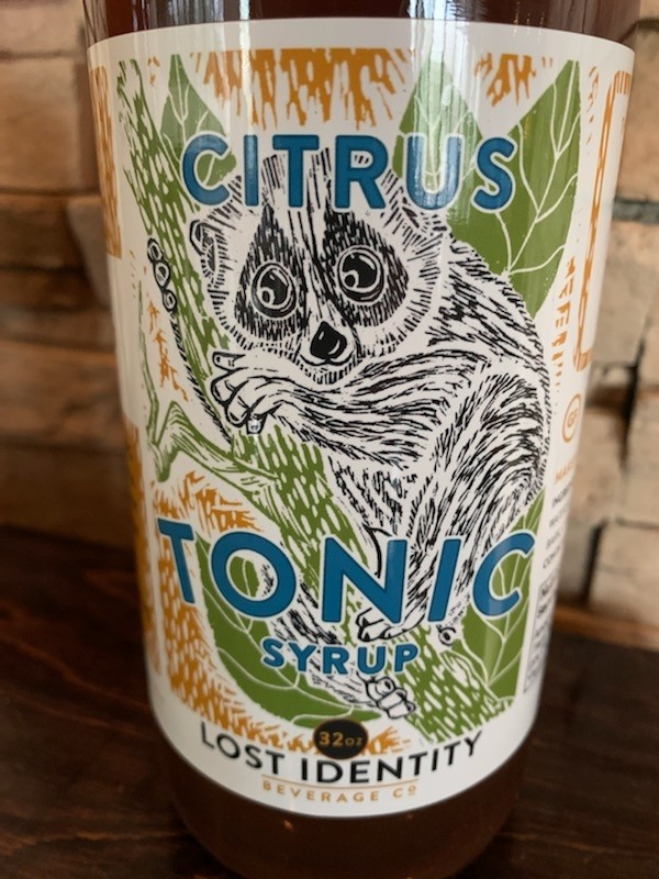 750ml Lost Identity Citrus Tonic