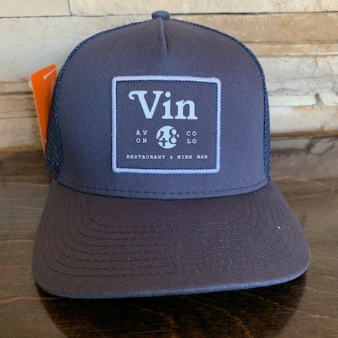Hat navy with navy patch