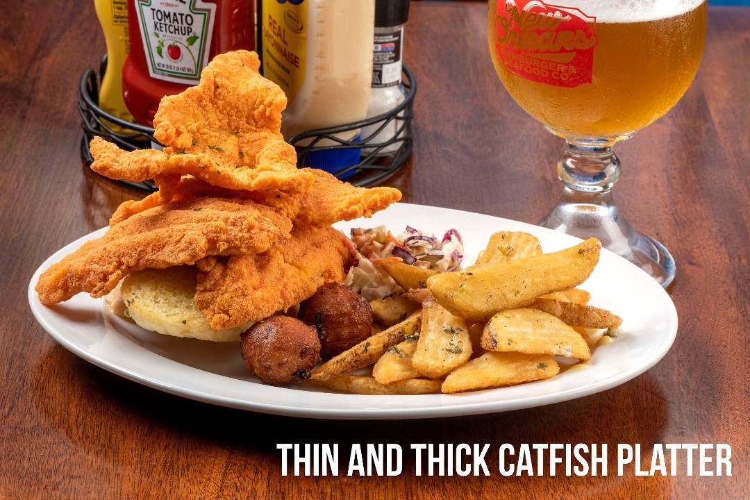 Thin & Thick Catfish Platter