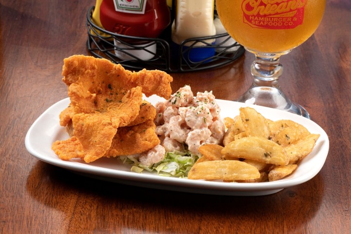 Thin Catfish &  Shrimp Remoulade Combo