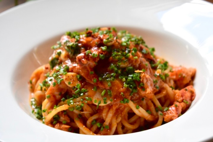 Spaghetti Fra Diavolo with Lobster