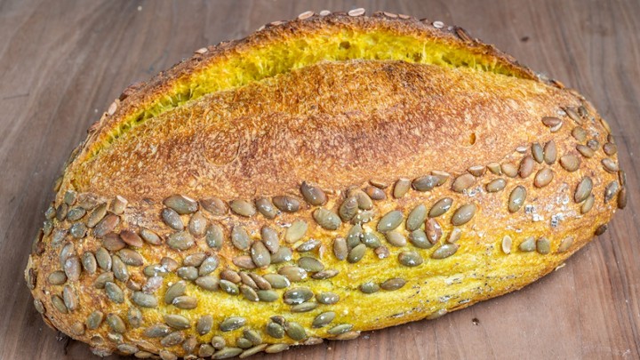 Seasonal Pumpkin Tumeric Loaf