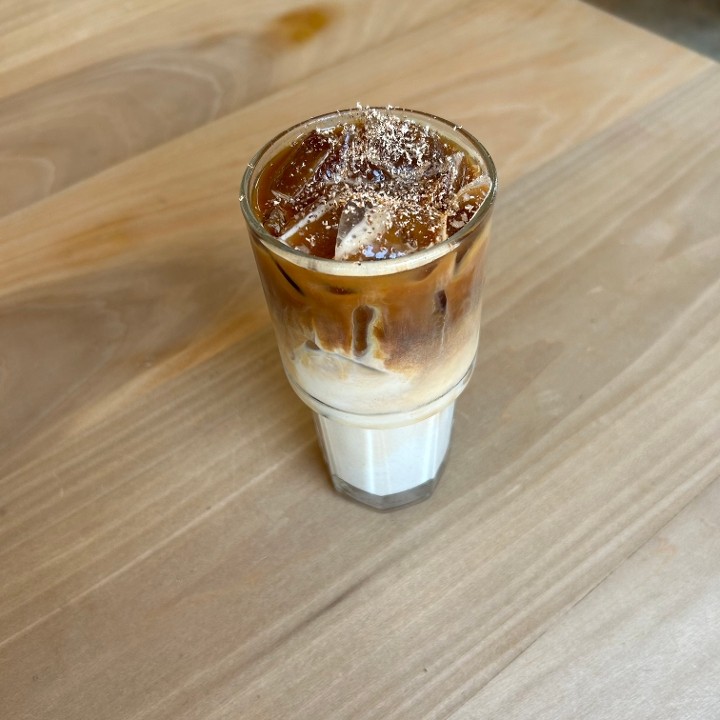 Dirty Horchata Latte (Iced)