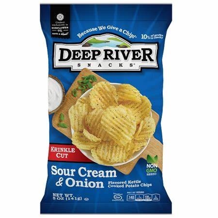 Deep River Chips Sour Cream & Onion*