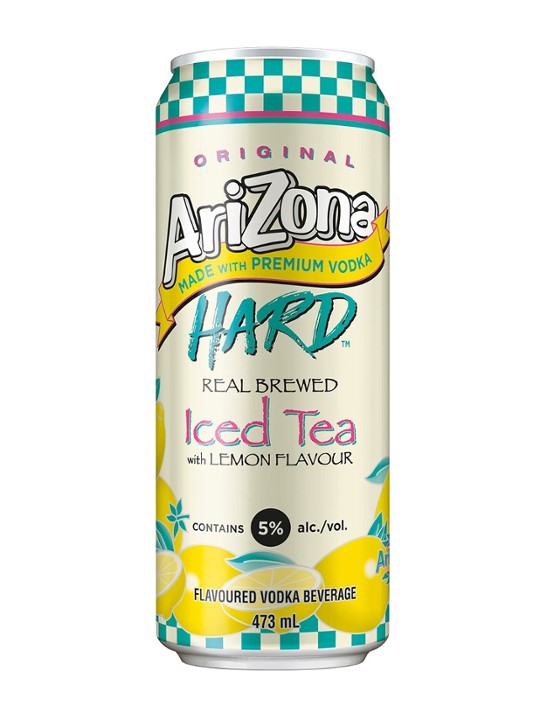 Arizona Spiked Lemon Tea 12z