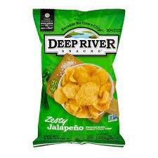 Deep River Chips Zesty Jalapeño*