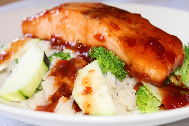 Sweet & Spicy Salmon