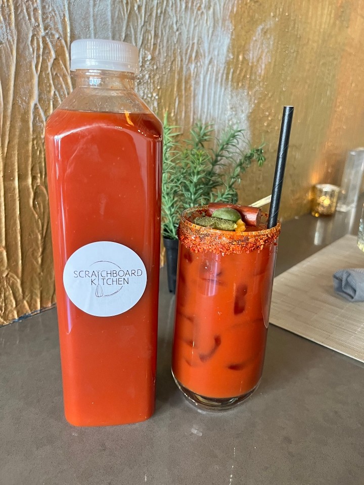 Scratchboard Kitchen's Famous Bloody Mix (32 oz)