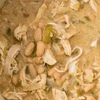 White Chicken Chili, with Beans/Serves 9-10