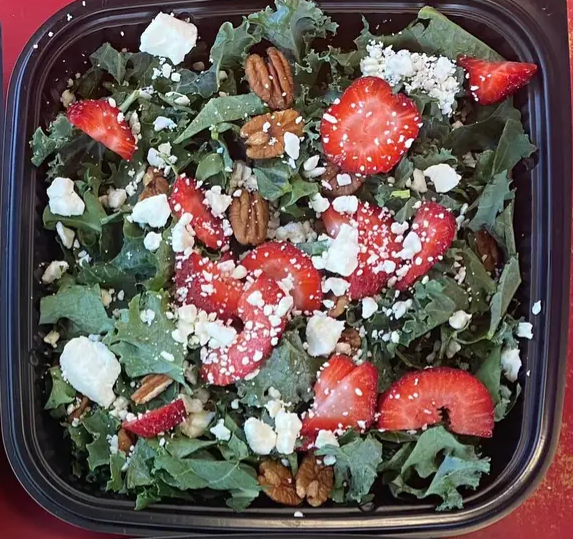 Kale/Strawberry Salad/Serves 8-9