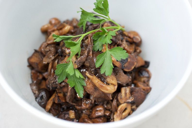 Grilled Balsamic Mushrooms