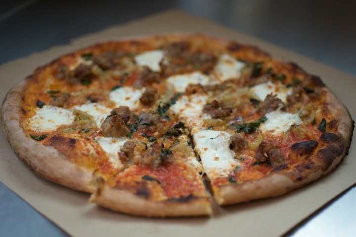 Sweet Italian Sausage Pizza