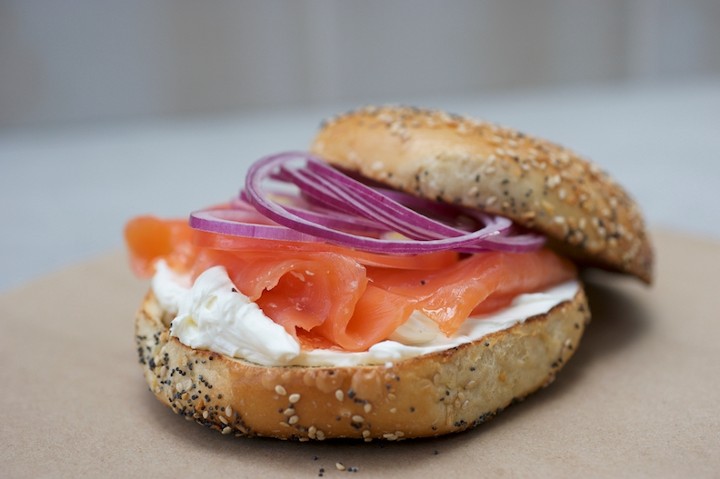 Bagel with Smoked Salmon