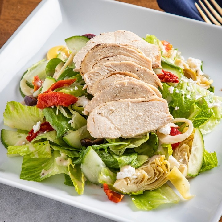 Greek Roasted Chicken Salad (GF)
