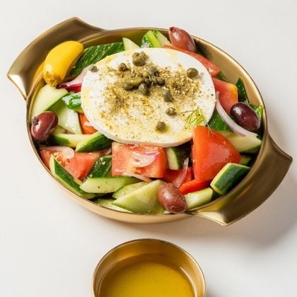 Za'atar Greek Salad