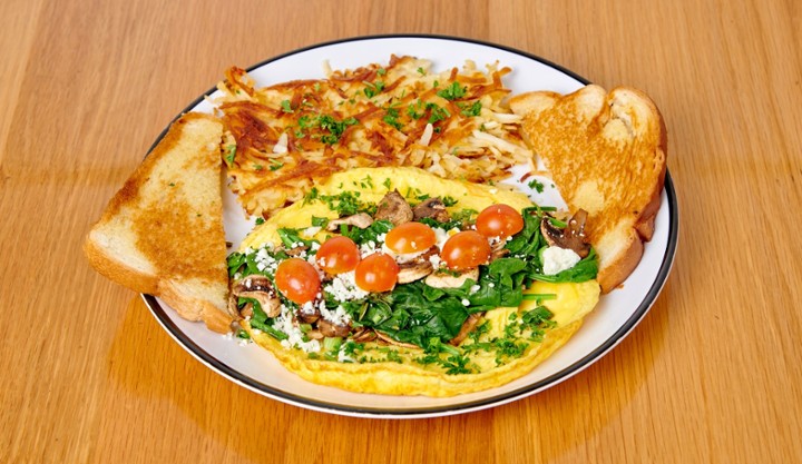 #85 Omelette plate