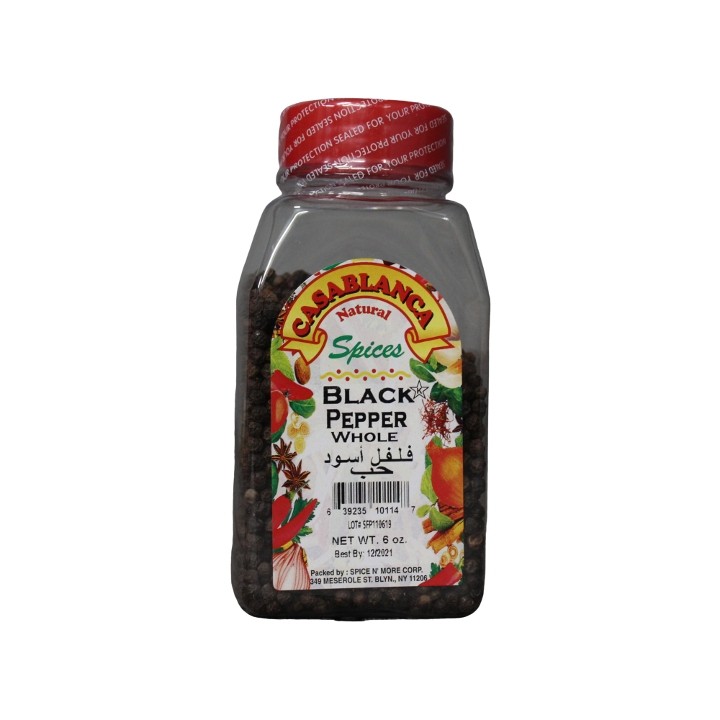 Casablanca Black Pepper Whole