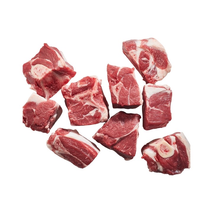 Lamb "Curry" Small Cut Bone-In (1in x 1in)