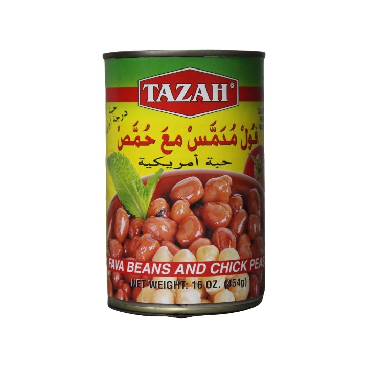 Tazah Fava Beans & Chick Peas