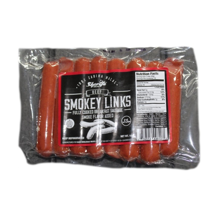 Sharifa Beef Mild Smokey Links