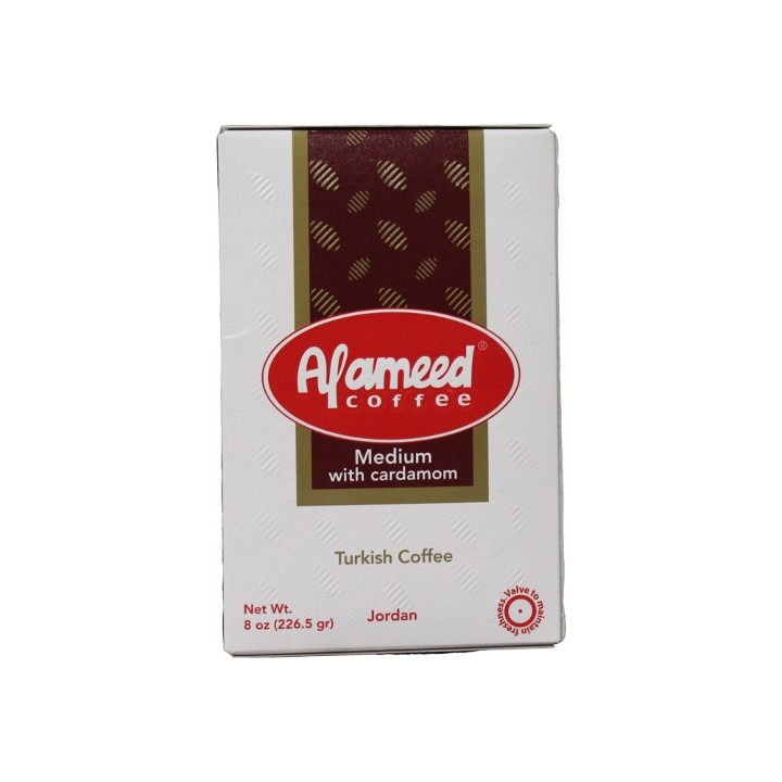 Alameed Medium Coffee With Cardamom