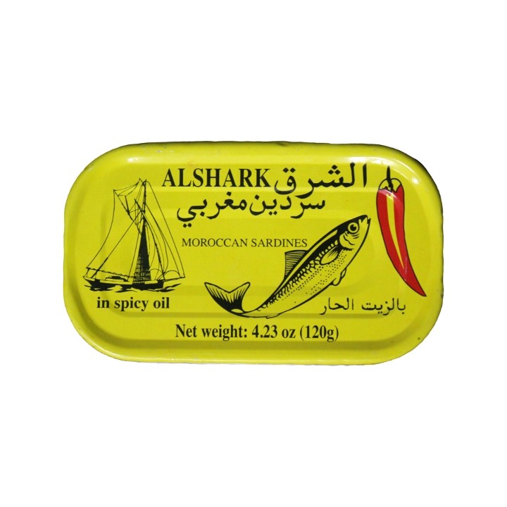 Alshark Moroccan Spicy Sardines