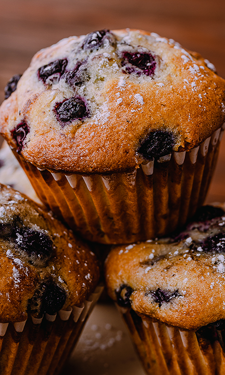 Muffin-Blueberry.      
