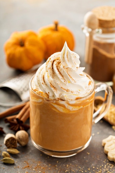 Hot Pumpkin Spice Latte