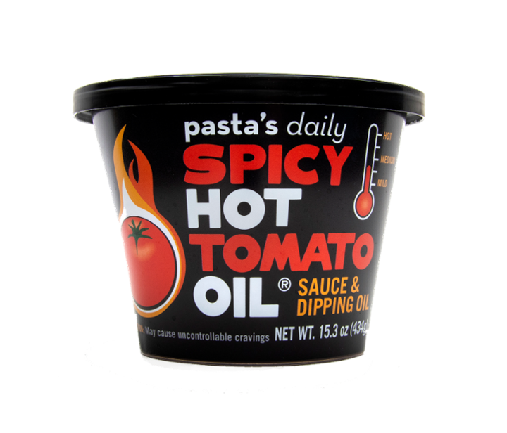 Jar Spicy Hot Tomato Oil
