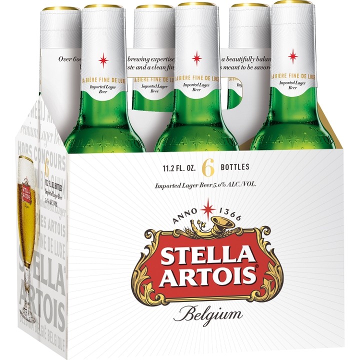 Stella Artois 6pk 12oz btl