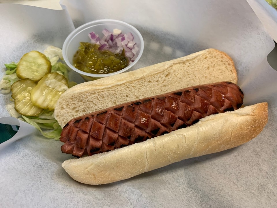 1/4 Pound All-Beef Hot Dog