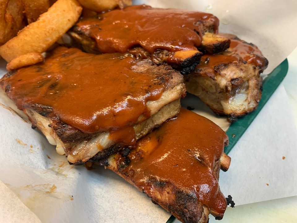 Pork Ribs and Fries