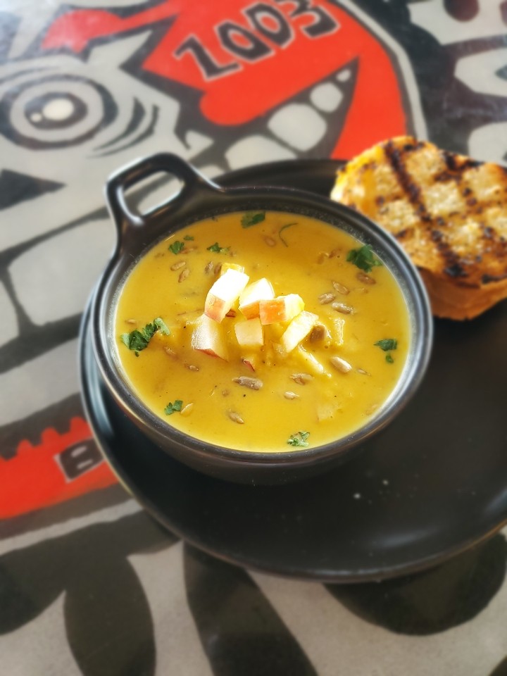 Butternut Squash/ Apple Bisque