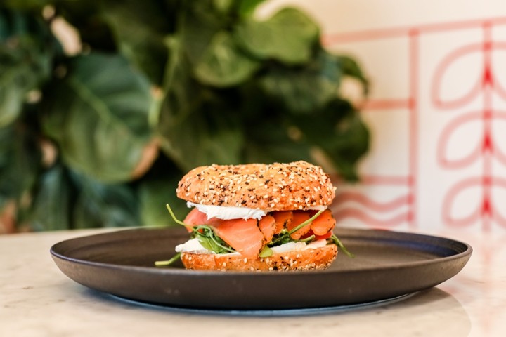 House Cured Lox + Starship Bagel
