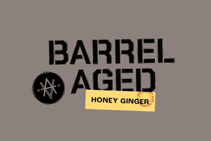 Barrel Aged Honey Ginger 32oz crowler