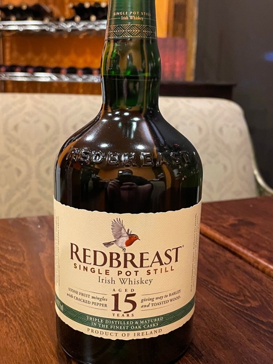 Redbreast 15 Year Old Single Pot Still