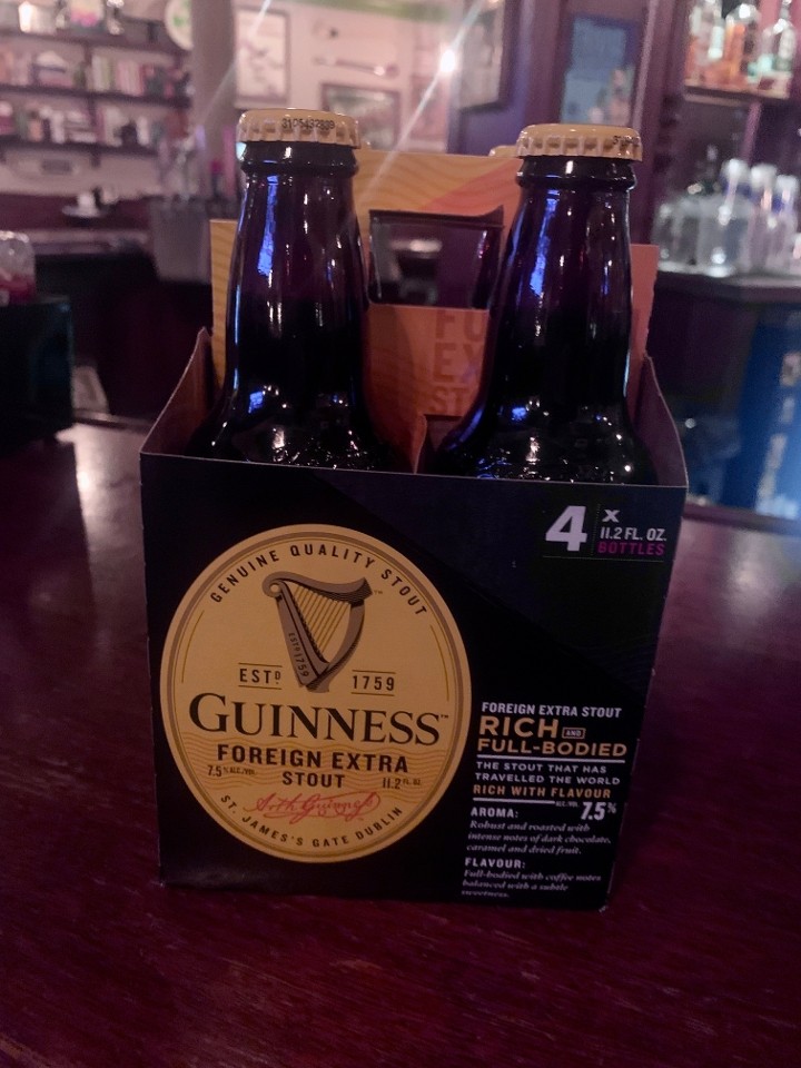 4 Pack Guinness Foreign Extra Stout