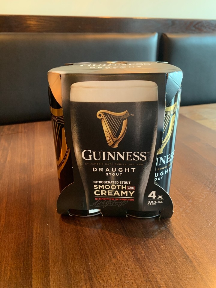 4 Pack Guinness Draught